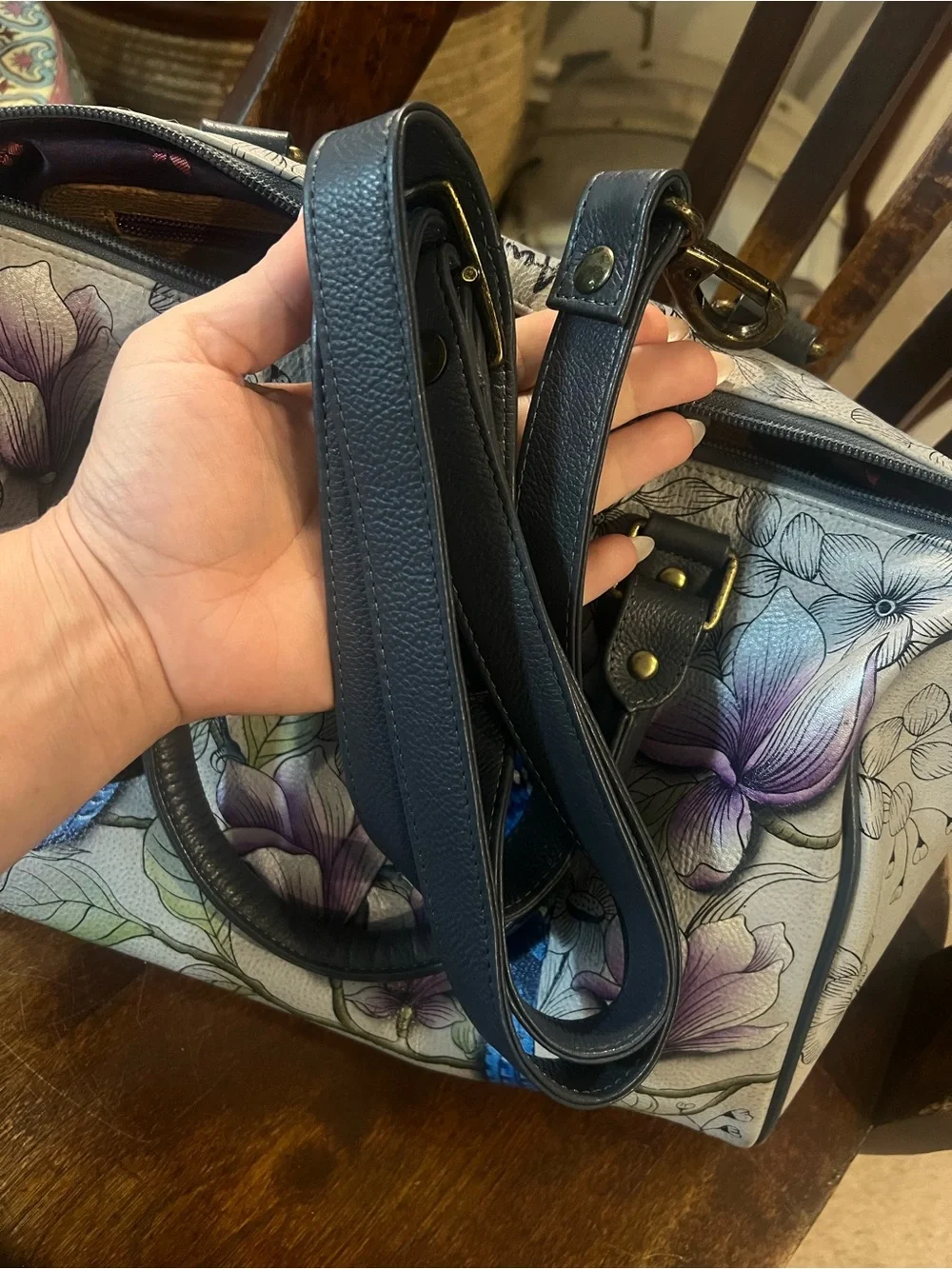 Anuschka artful satchel